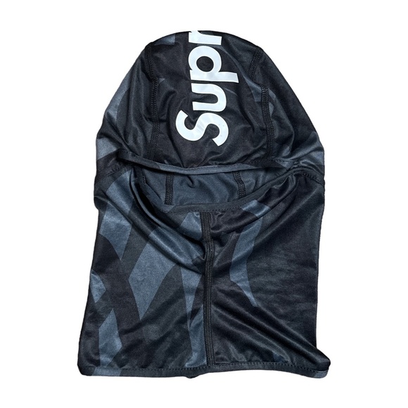 Supreme Other - Supreme Tribal  Camo Balaclava Black Tribal Blue Gray